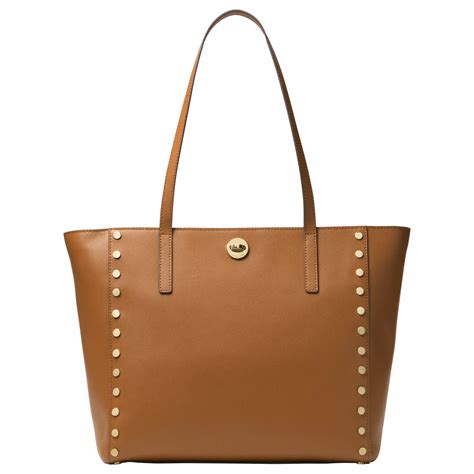 michael michael kors rivington studded large tote